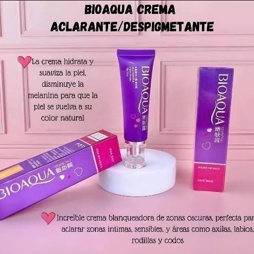 🤗CREMA DESPIGMENTANTE BIOAQUA💖