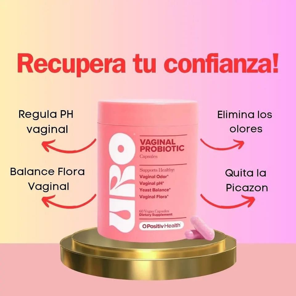 🤗URO Vaginal Probiotics para la salud vaginal💖