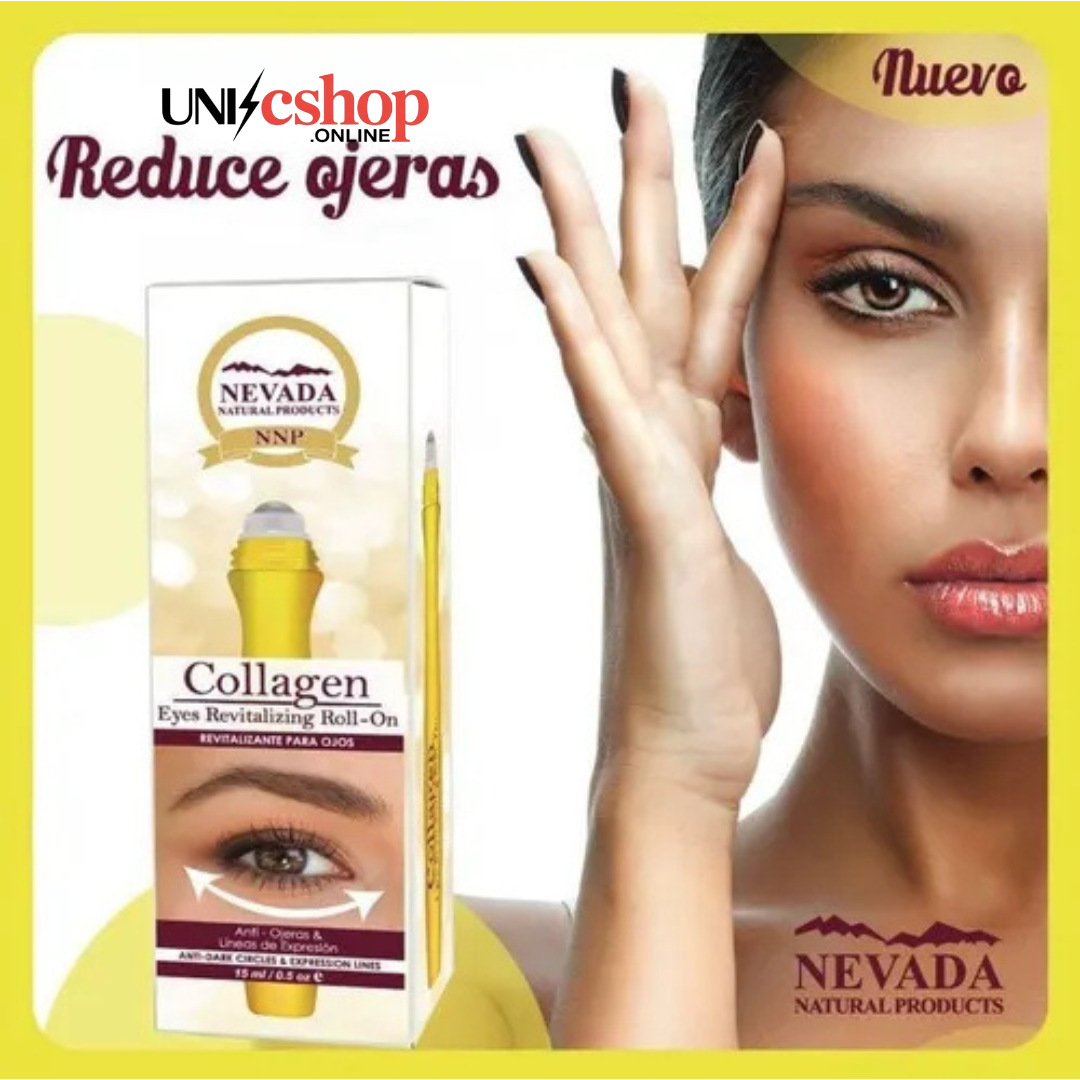 CREMA FACIAL DE COLAGENO+ ROLL-ON CONTORNO DE OJOS COLAGENO