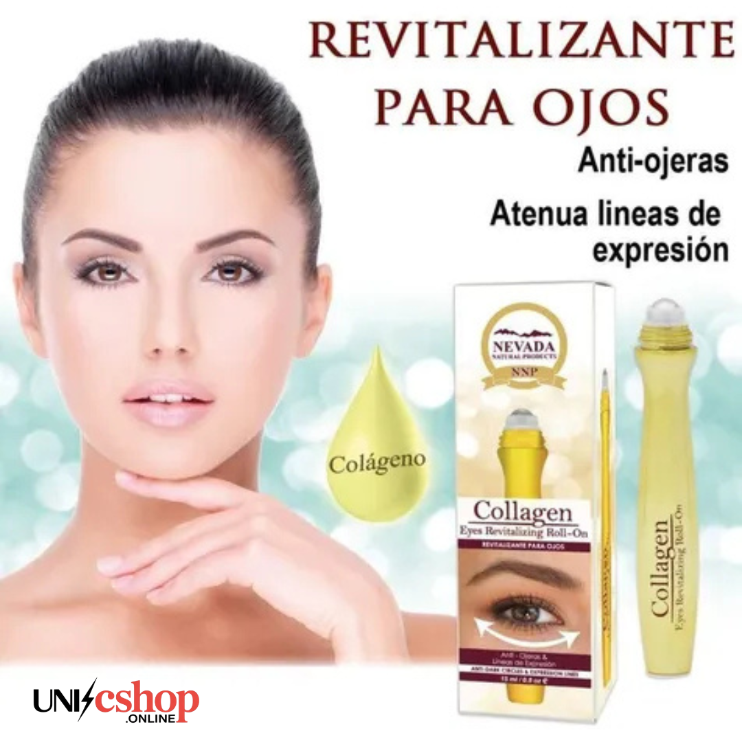 CREMA FACIAL DE COLAGENO+ ROLL-ON CONTORNO DE OJOS COLAGENO
