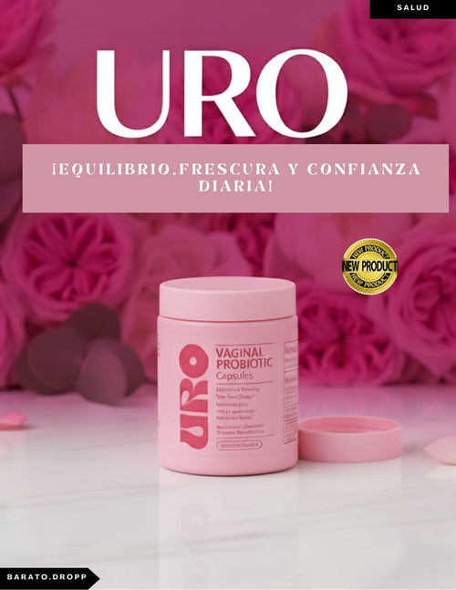 🤗URO Vaginal Probiotics para la salud vaginal💖