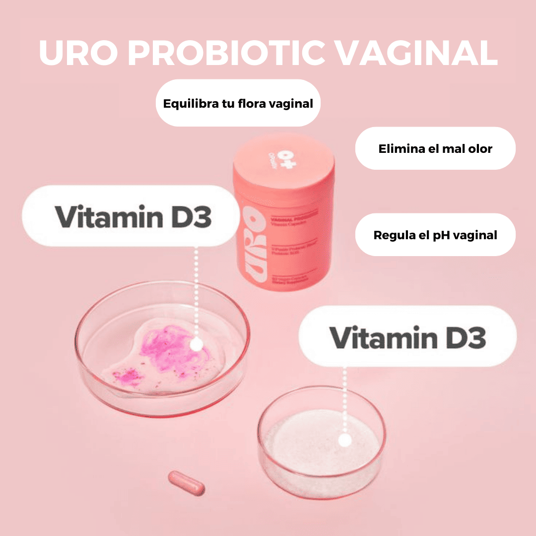 🤗URO Vaginal Probiotics para la salud vaginal💖
