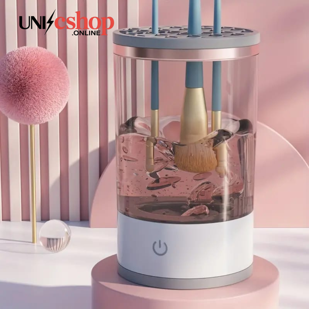 LIMPIADOR DE BROCHAS ELECTRICO , PARA MAQUILLAJE